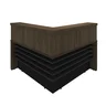 Balcão de Atendimento para Escritório/Recepção em L - Elegante e Funcional 147,7x147,7cm - 4