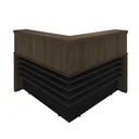 Ver imagem 4 de Balcão de Atendimento para Escritório/Recepção em L - Elegante e Funcional 147,7x147,7cm