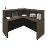 Balcão de Atendimento para Escritório/Recepção em L - Elegante e Funcional 147,7x147,7cm - 6