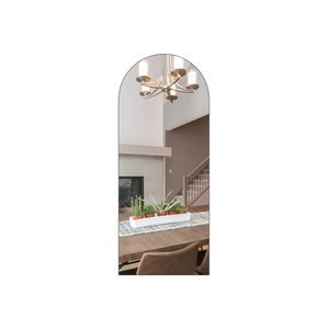 Espelho Vitral Gigante 150x50 Corpo Inteiro Diferente Preto