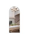 Ver imagem 1 de Espelho Vitral Gigante 150x50 Corpo Inteiro Diferente Preto