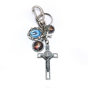 Chaveiro Proteção Miniaturas com Medalhas Resinadas Fornecedor 1 F1-ct15-155-3