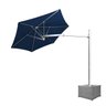 Ombrelone Lateral Azul Marinho - 2,40m de Diâmetro - em Alumínio - Base Cachepô - Persianet - 2