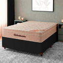 Ver imagem 1 de Cama Box + Colchão Casal Molas Ensacadas Airtech Ortobom