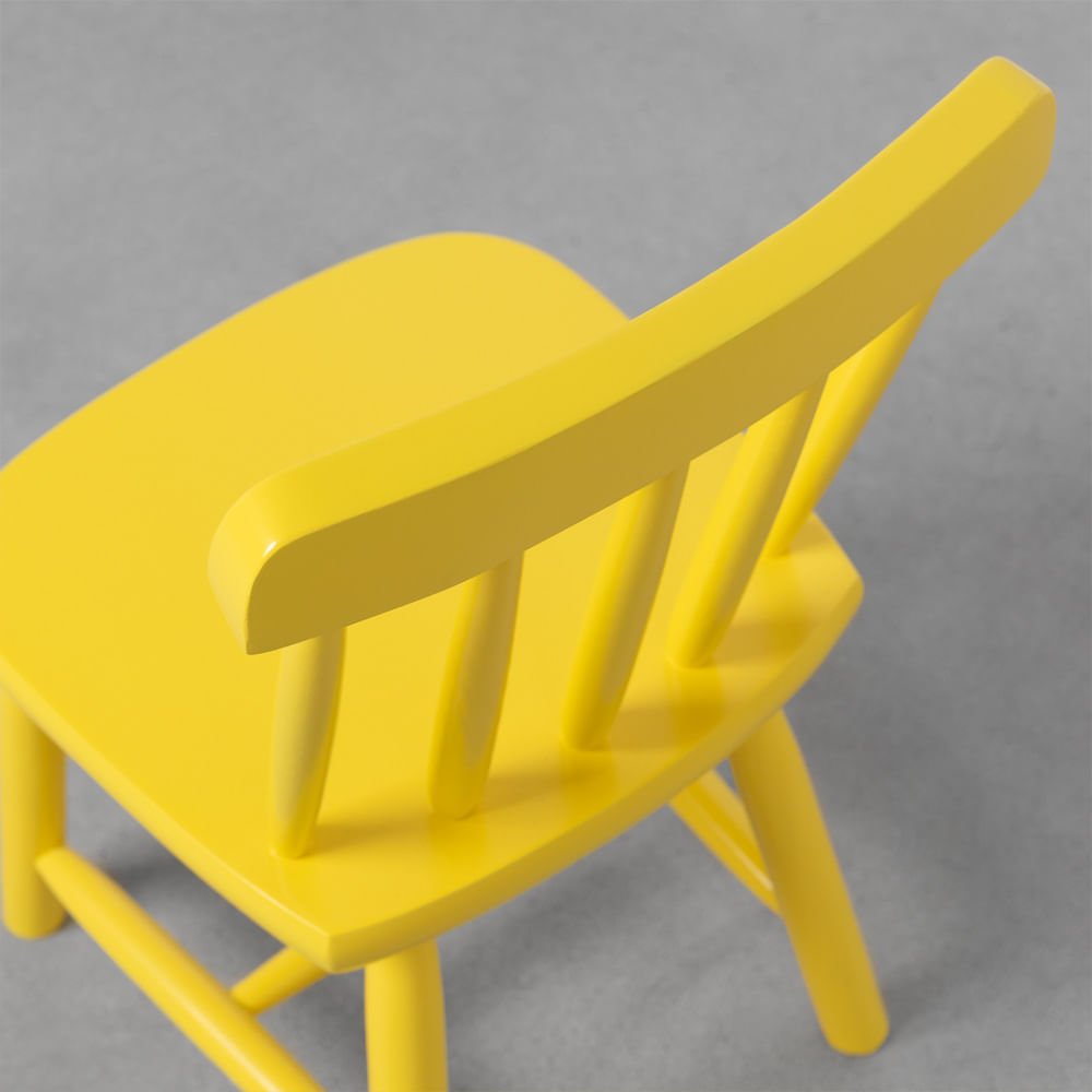 Cadeira Mia Infantil – Amarelo - 6