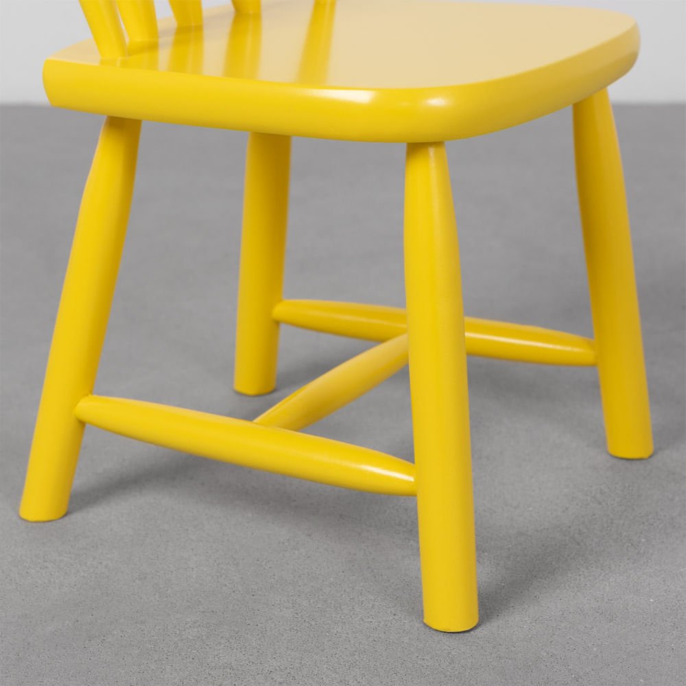 Cadeira Mia Infantil – Amarelo - 10