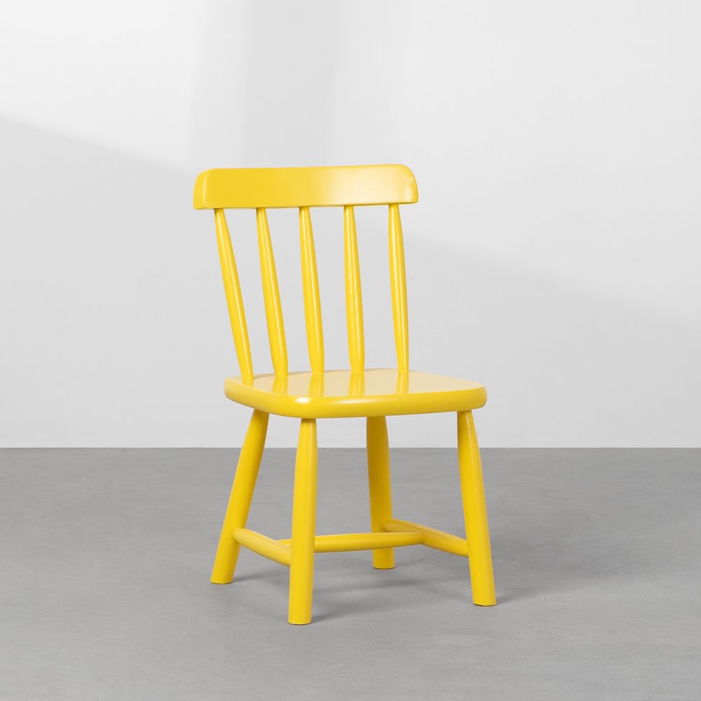 Cadeira Mia Infantil – Amarelo - 1