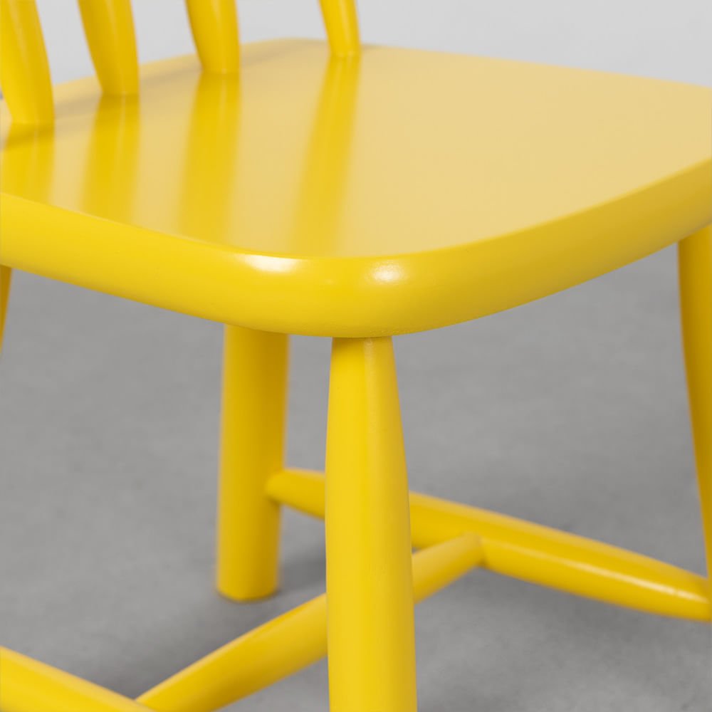 Cadeira Mia Infantil – Amarelo - 9