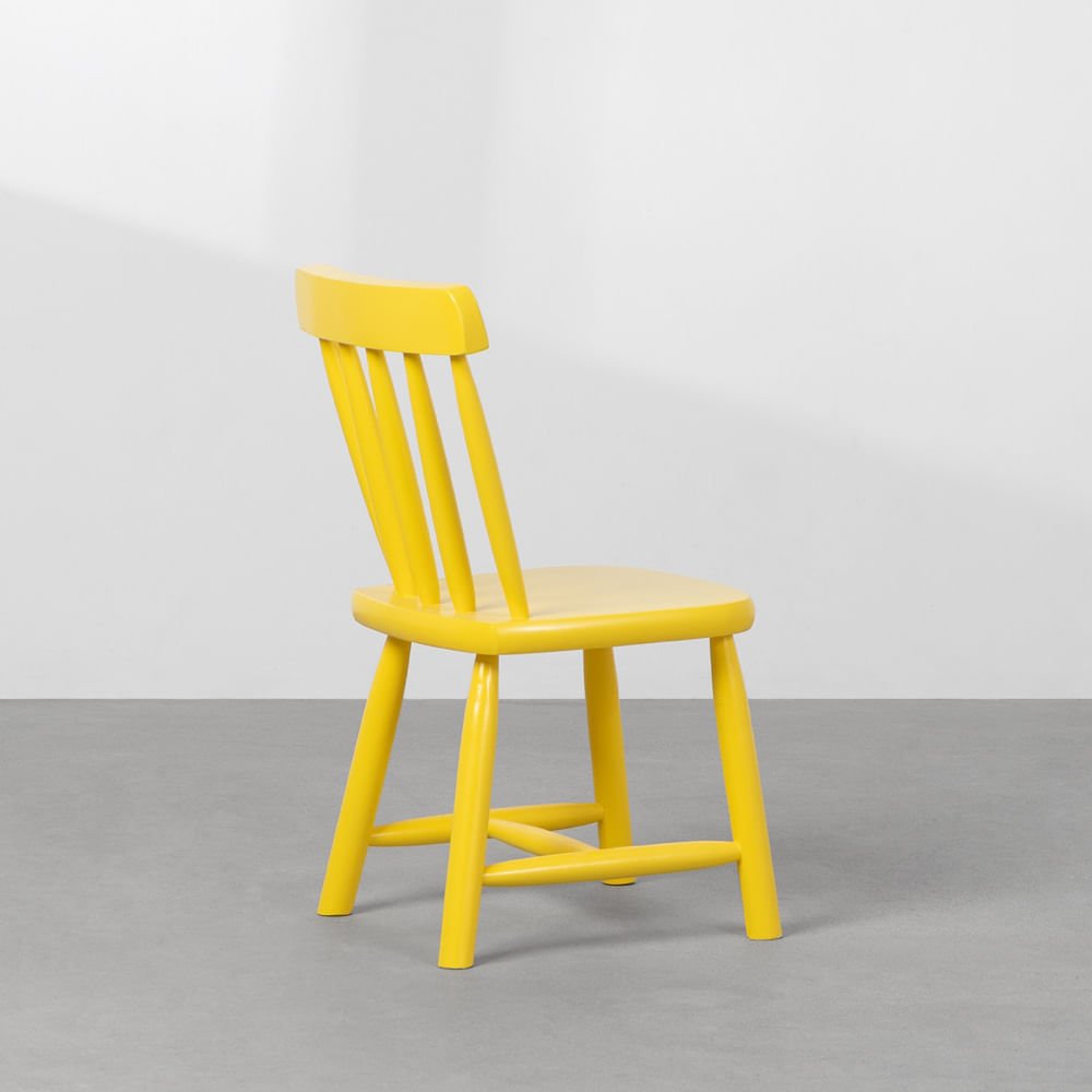 Cadeira Mia Infantil – Amarelo - 4