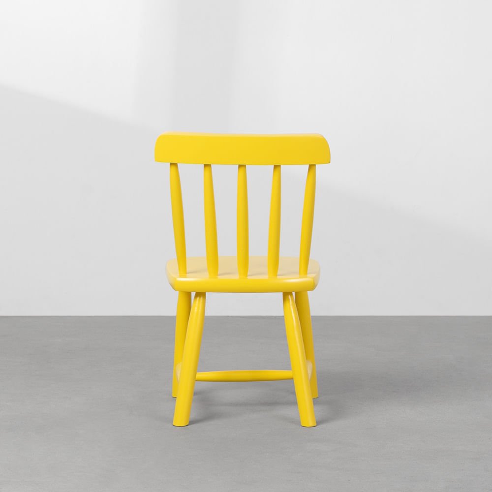 Cadeira Mia Infantil – Amarelo - 5