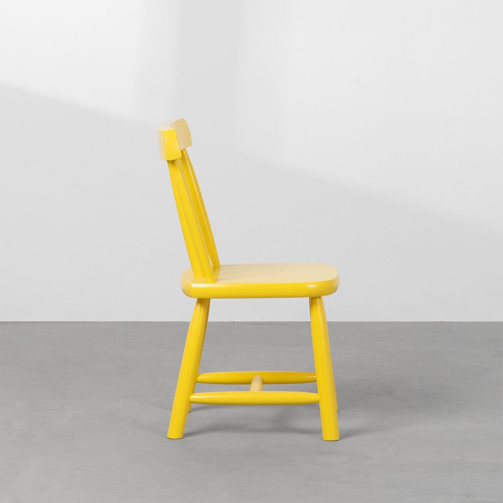 Cadeira Mia Infantil – Amarelo - 3
