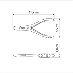 Alicate de Unha Tramontina Aço Inox Professional - 3