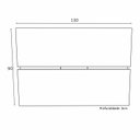 Ver imagem 4 de Rack com Painel para TV até 58 Polegadas 1 Porta 2 Nichos 130cm Berlim 