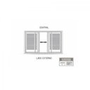 Ver imagem 3 de Janela de Alumínio Veneziana 120x150cm 6 Folhas com Grade Lucasa Alumínios