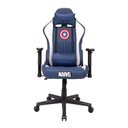 Ver imagem 2 de Cadeira Gamer Encosto Articulável Marvel Captain America Futura Import