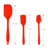 Kit de Utensílios Espátulas Para Cozinha Vermelho 5 peças - 3