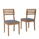 Ver mais imagens de Conjunto Sala de Jantar Caju 180cm sem Vidro com 6 Cadeiras Juparanã