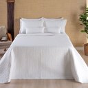 Ver imagem 4 de Cobre Leito Queen Urbany Bordado Hipercal 400 Fios 7 Peças - Branco