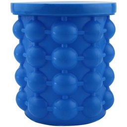 Balde Forma Gelo Silicone Porta Garrafa Lata Ice Magic Cube - 6