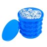 Balde Forma Gelo Silicone Porta Garrafa Lata Ice Magic Cube - 1