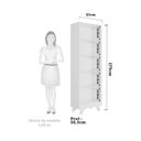 Ver imagem 3 de Estante Infantil com 5 Prateleiras em MDF Kakau Retrô