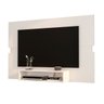 Painel P/ Tv Ate 50 Polegadas Sala Mark Potenza Off White C/ Freijó - 4