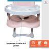 Cadeirinha Assento de Refeição Infantil Vicenza Rosa - 6