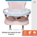 Ver imagem 4 de Cadeirinha Assento de Refeição Infantil Vicenza Rosa