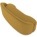 Ver imagem 6 de Sofá 4 Lugares Curvo Sala de Estar Living Lótus D02 Veludo Mostarda 280 cm C-279 - Lyam Lyam Decor