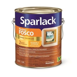 Sparlack Verniz Marítimo Fosco 3,6 Litros 3,6 Litros