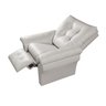 Poltrona Papai Master Luxo Branco Reclinável - 1