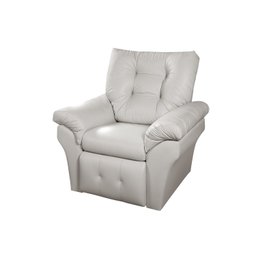 Poltrona Papai Master Luxo Branco Reclinável - 2