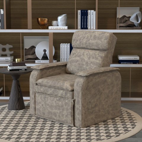 Poltrona Reclinável Comfort Bege