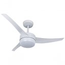 Ver imagem 1 de Ventilador de Teto Venti-Delta 130W 106cm 3 Pás Branco Lunik 3 110V