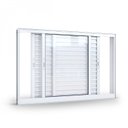 Ver imagem 2 de Janela de Alumínio Veneziana de Correr100x120cm 3 Folhas Lucasa Alumínios
