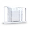 Janela de Alumínio Veneziana 100x150cm 3 Folhas Lucasa Alumínios - 2