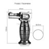 Isqueiro Tocha Flamejante Maçarico Portátil Culinário Automático À Gás Acendedor Flambador - 3