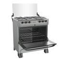 Ver imagem 3 de Fogão Mueller 5 Bocas MFI5BB Automático Mesa de Inox Forno 81,6 Litros