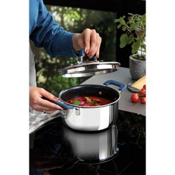 Caçarola Tramontina Romagna Aço Inox Cerâmico Black Stone 20 Cm 3,2 L - 2