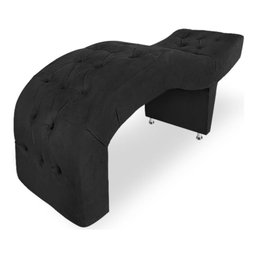 Maca Estética Salão Beleza Clínica Veludo Escada Taís Preto - 3