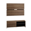 Ver imagem 2 de Rack com Painel para TV até 58 Polegadas 1 Porta 2 Nichos 130cm Berlim 