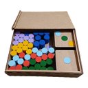 Ver imagem 1 de Torre Inteligente Educativos Pedagógicos Brinquedos em Madeira Jogos Divertidos Socialização Diversã