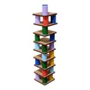 Ver imagem 7 de Torre Inteligente Educativos Pedagógicos Brinquedos em Madeira Jogos Divertidos Socialização Diversã