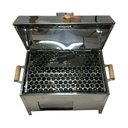 Ver imagem 5 de Churrasqueira à Carvão Baú Inox 40x26x35cm - Volpato