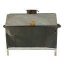 Ver imagem 1 de Churrasqueira à Carvão Baú Inox 40x26x35cm - Volpato