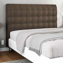 Ver imagem 7 de Cabeceira Cama Box Casal Queen Size Ciara 160cm Botonê com Frame Linho Cacau - Abmaza