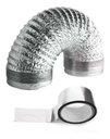 Ver imagem 5 de Duto Flexivel Aluminizado 150mm - 10 Metros + Rolo de Fita