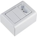 Ver imagem 4 de Caixa de Sobrepor 2 Interr 10A 250V e 1 Tomada 2p+t 10A 250V