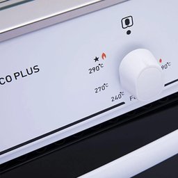 Fogão 5 Bocas Branco com Mesa Inox Atlas Mônaco Plus Bivolt - 5