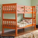 Ver imagem 6 de Beliche Solteiro Juvenil com Escada Fixa Bliss P05 Mel Acetinado - Mpozenato
